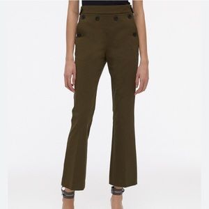 Helmut Lang Rider Crop Sage Pants